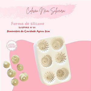 Molde de Silicone Suspiro N1