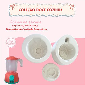 Molde de Silicone Liquidificador Doce