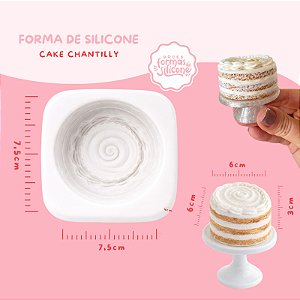 Molde de Silicone Cake Chatilly