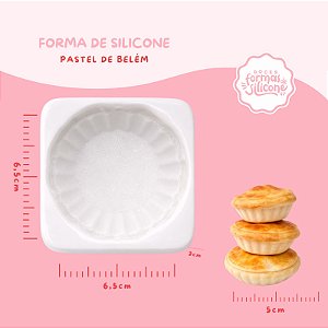 Molde de Silicone Pastel de Belém