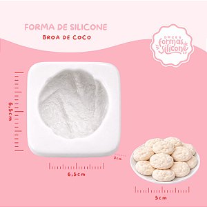 Molde de Silicone Broa de Coco
