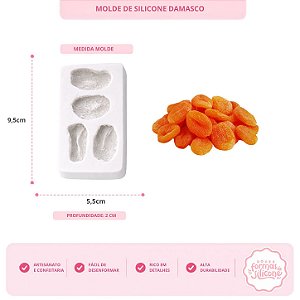 Molde de Silicone Damasco