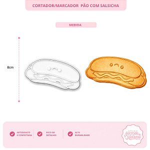 Cortador / Marcador Pão com Salsicha