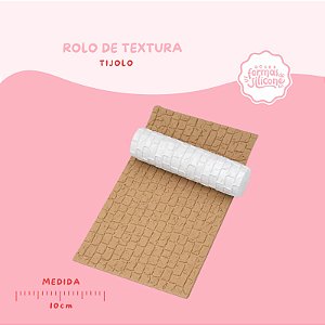 Rolo de Textura Tijolo