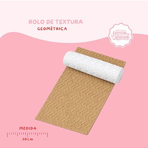 Rolo de Textura Geométrica