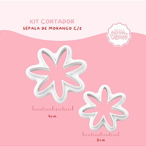 Kit Cortador Sépala de Morango c/ 2