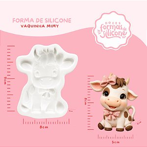 Molde de Silicone Vaquinha Mimy