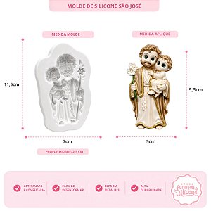 Molde de Silicone São José