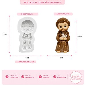 Molde de Silicone São Fransisco