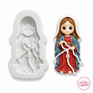 Molde de Silicone Nossa Senhora Desatadora de Nós