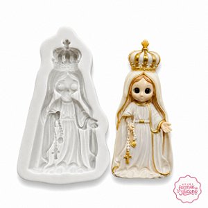Molde de Silicone Nossa Senhora de Fatima