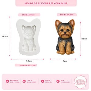 Molde De Silicone Pet York