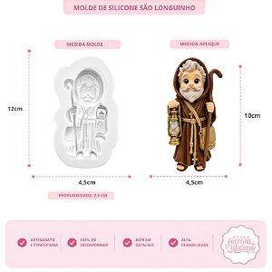 Molde de Silicone São Longuinho