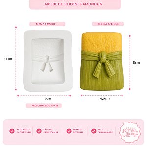 Molde de Silicone Pamonha G