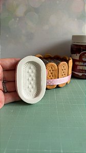 Molde de Silicone Bolacha Mai