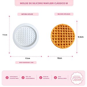 Molde De Silicone Wafleer Classico M
