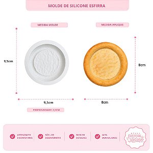 Molde De Silicone Esfirra