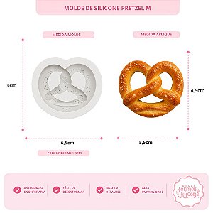 Molde De Silicone Pretzel M
