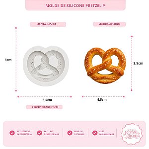 Molde De Silicone Pretzel P