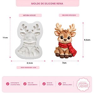 Molde de Silicone Rena