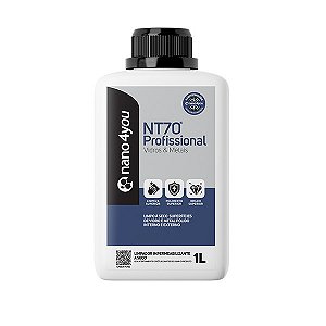 Nano4you - NT70 Profissional Vidros e Metais 1L