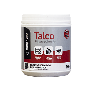 Nano4you - Talco Polidor e Removedor de Cera 1KG