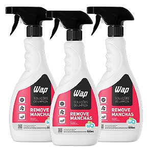 WAP Remove Manchas 500ml (Kit com 3 unidades)