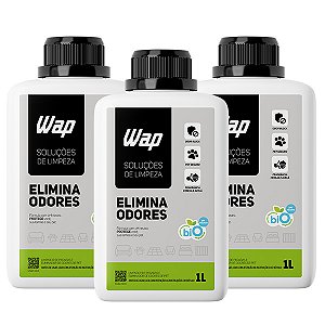 WAP Elimina Odores 1L (Kit com 3 unidades)