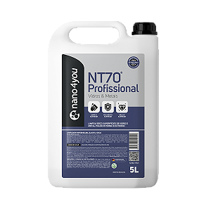 Nano4you - NT70 Profissional Vidros e Metais 5L