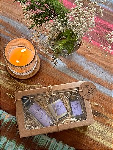 Coleção Flowers Lavanda - kit