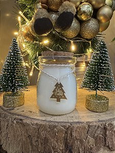 Vela Natalina Merry Cranberry