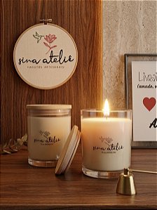 Vela Aromática Aura / Sina Ateliê