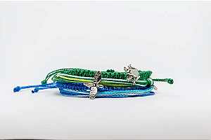 Bracelets Green & Blue Tones