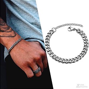 Pulseira Fênix 9mm - Aço Inox Regulável