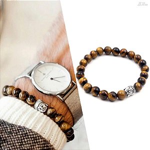 Pulseira Buda - Olho de Tigre