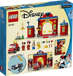 Lego - Caminhão e Quartel de Bombeiros - Mickey e Amigos - 10776