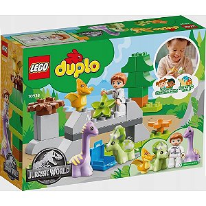 Lego Duplo - Berçário de Dinossauros - 27 peças - 10938 - Lego✔