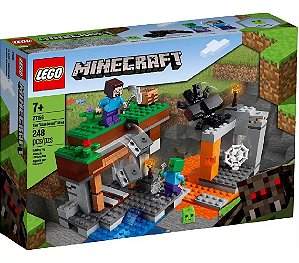Lego Minecraft - Mina Abandonada - 248 peças - 21166 - Lego