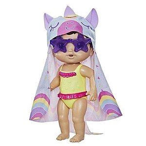 Boneca Baby Alive Glam SPA Dia de Princesa Morena F3565 - Hasbro