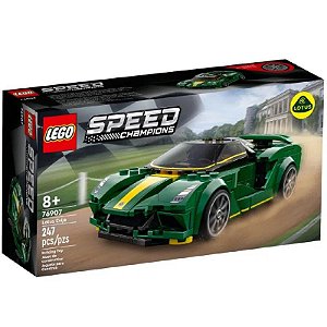 Lego Speed - Champions  Carro Lotus  Evija  - 247 peças - 76907 - Lego