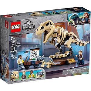 Lego Jurassic World - Fóssil de Dinossauro - 198 Peças - 76940 ✔