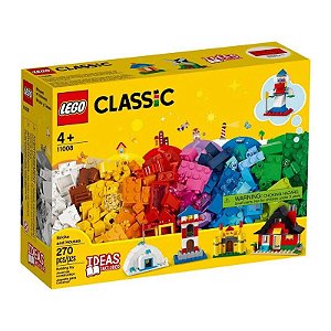 Lego Classic - Blocos e Casas - 270 peças - 11008 - Lego✔