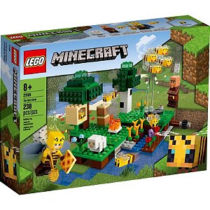 Lego Minecraft - A Fazenda das Abelhas - 238 Peças- 21165 ✔
