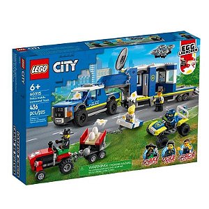 Lego  City - Caminhão Móvel da Polícia - 436 Peças - 60315 - Lego✔
