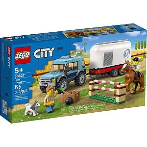 Lego City - Transportador de Cavalos - 196 Peças - 60327 - Lego✔