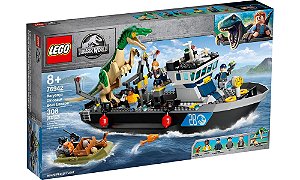 Lego Jurassic World - Fuga de Barco do Dinossauro Baryonyx - 76942