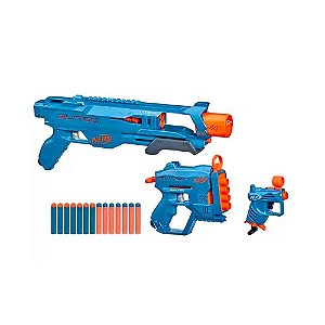 Lançador Dardos Nerf Brinquedo Shellstrike ds-6 Elite E6171 em