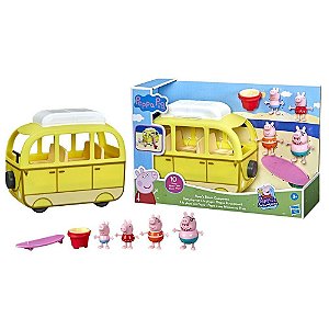 Peppa Dia De Sorvete Com A Família Pig - F2171 - Hasbro - Real