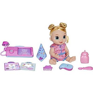 Boneca Baby Alive Lulu Achoo Loira 50 Sons - F2620 - Hasbro