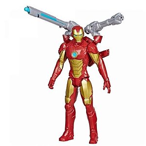 Boneco Homem de Ferro Blast Gear  E7380 - Hasbro